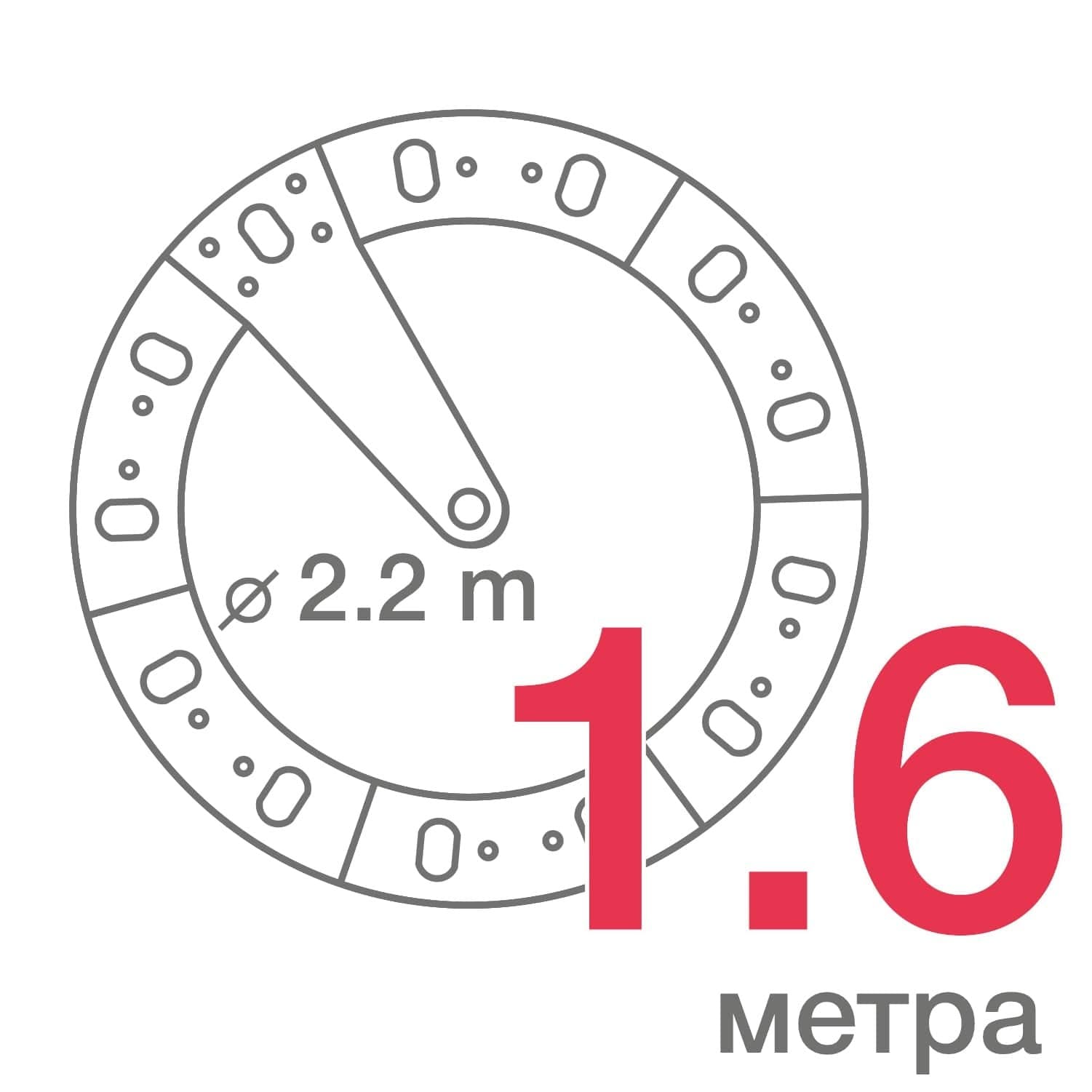 Спіральний погріб 1.6м