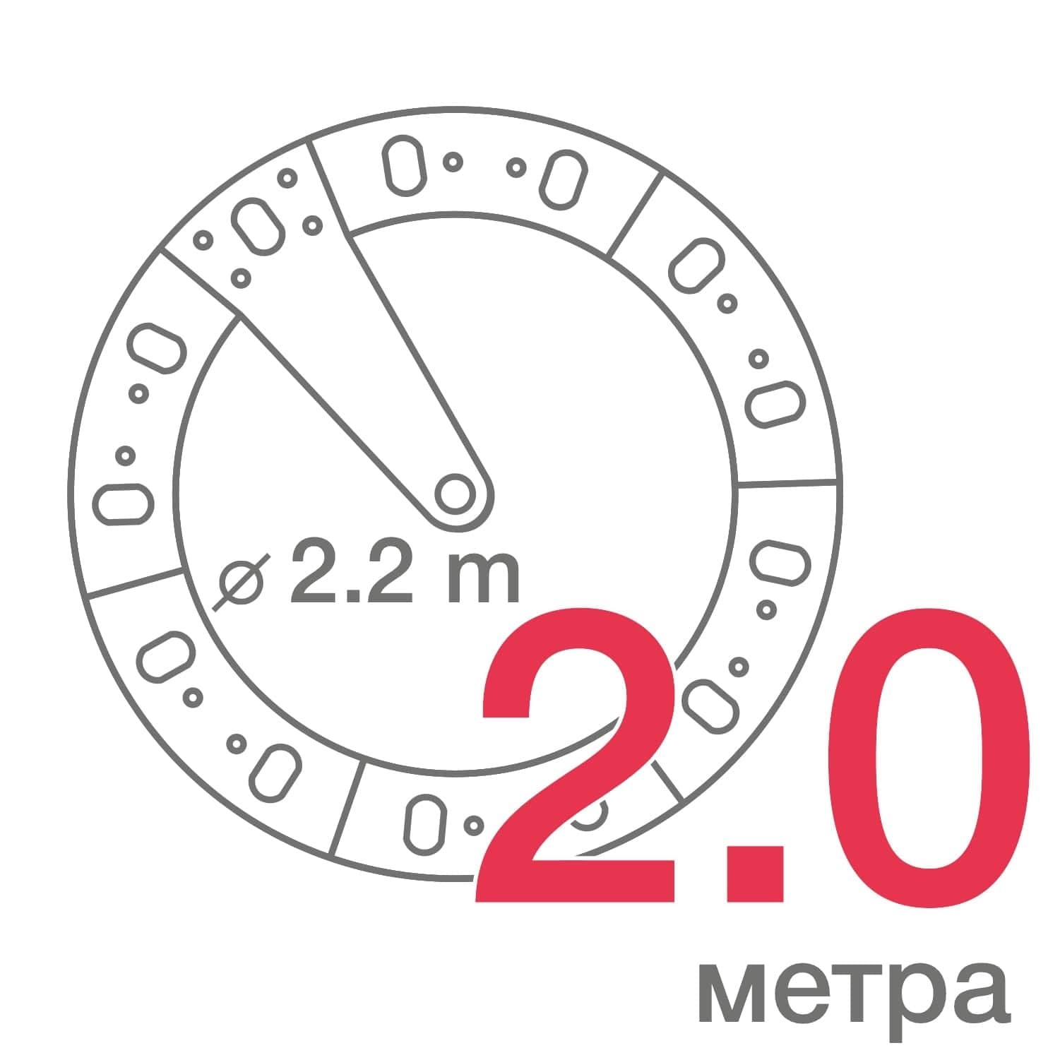 Спіральний погріб 2 м